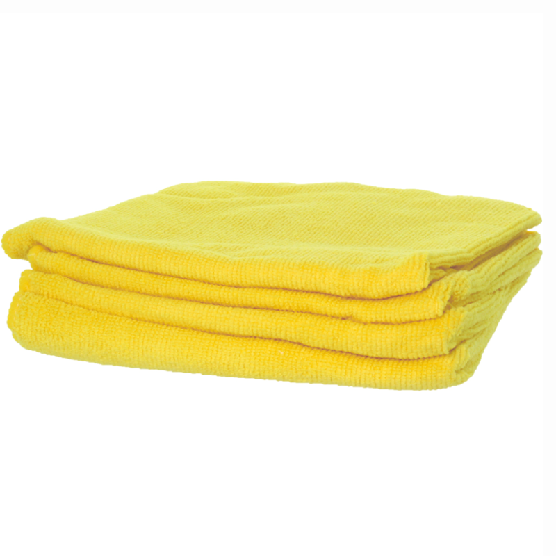 Lavette jaune Microfibre - lot de 20 lavettes