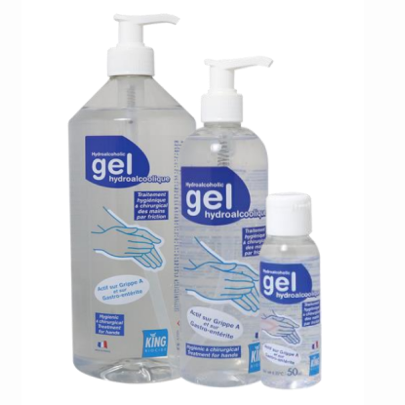 Gel hydroalcoolique Pompe - packaging 12 flacons